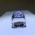 Shocking Giant Diamond Luxury Oversized Ring For Men 10ct Moissanite PT950 Platinum | 10ct Luxury Diamond, Highly