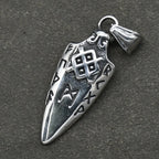 Stainless steel Nordic Rune Thor\'s Hammer Pendant Odin Celts Valknut Thors axe Necklace Men's Amulet Jewelry