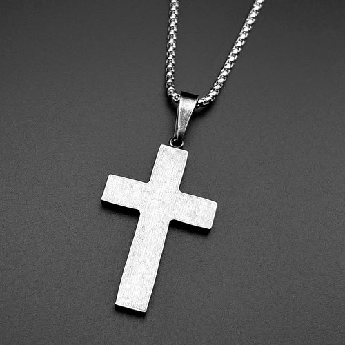 Cross Jesus Christ Gold Pendant Christian Crease