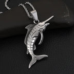 Animal Pendant Necklace — 316L Stainless Steel