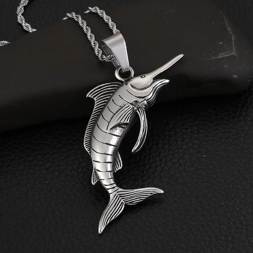 Animal Pendant Necklace — 316L Stainless Steel