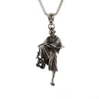Fashion Anime Sexy Double Ponytail Lolita Pendant Goddess Necklace Men and Women Charm Temptation Cool Jewelry