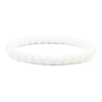 Natural Stone Bracelet Men 6/8/10mm White Black Dull Polish Matte Onyx Agates Shiny Round Beads Yoga Jewelry Bracelets