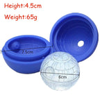 Whiskey Round Ice Cube Maker Silicone Spherical Ice Mould Ice Maker Machine Quick Freezer Ice Mold Tray Ice Cream mold