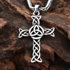 Celtic Cross Steel Pendant Vintage Punk Nordic