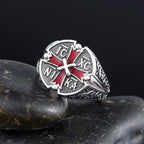 Jesus Christ Cross Ring — 925 Silver