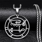 Astaroth Sigil Pendant Necklace — Stainless Steel