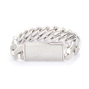 Iced Out Cuban Bracelet Stainless Steel 18/22MM