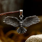 Skull Pendant Necklace — Stainless Steel