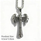 Viking Steel Pendant 316L Spear Punk Style