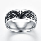 Vintage 316L Stainless Steel Ring for Men And Women Never Fade Power Lucky Mantra Ring
