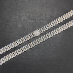 Iced Out Cuban Chain Stainless Steel 10MM