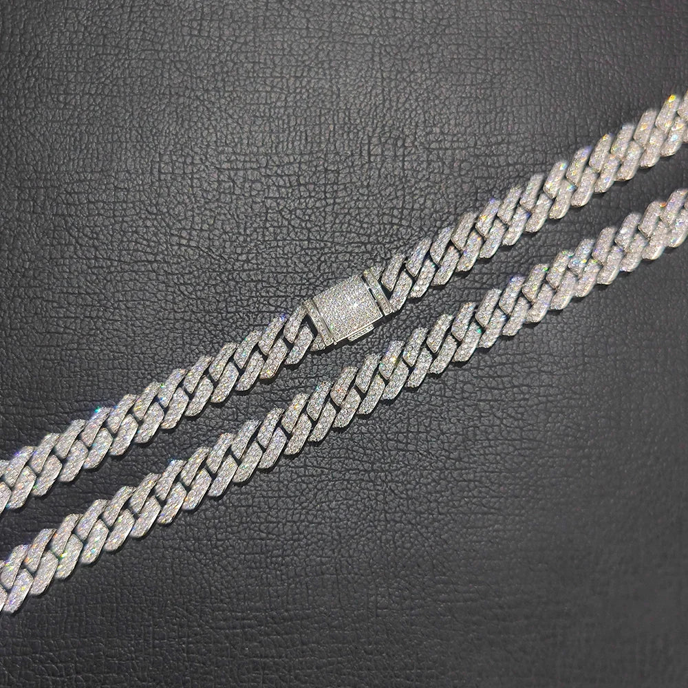 Iced Out Cuban Chain Stainless Steel 10MM
