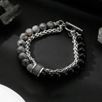 Tiger Steel Bracelet Rosary Eye Stone Hand
