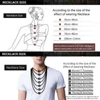 Punk Cuban Link Choker Necklace Collar Statement Chunky Stainless Steel Gold Color Thick Chain Necklace For Men Women Jewelry