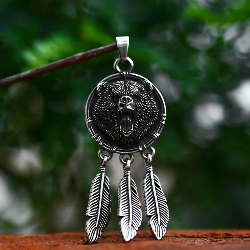 Slavic Viking Stainless Steel Pendant Necklace
