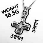 Wolf Hollow Cross Men Necklaces Stainless Steel Pendant Chain Women Fashion Jewelry Punk New In Accessories Gifts Wholesale