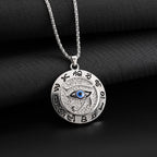 Eye of Horus Pendant Necklace — Zinc Alloy