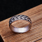 Viking Steel Ring Vintage Celtic Knot 316L Punk