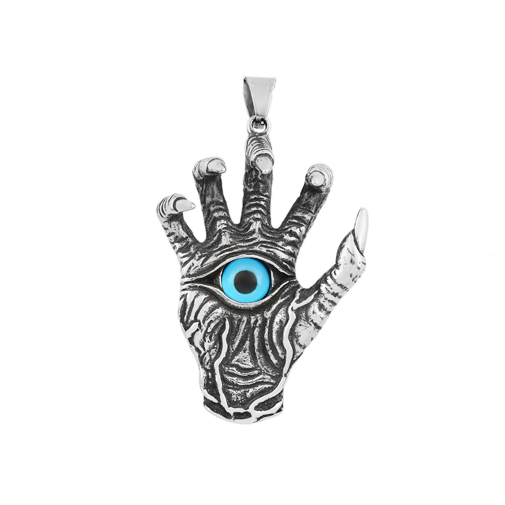 Demon Claw Pendant Necklace — Stainless Steel