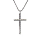 Cross Pendant Necklace — Stainless Steel