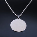 Archangel Metatron Cube Pendant — Stainless Steel