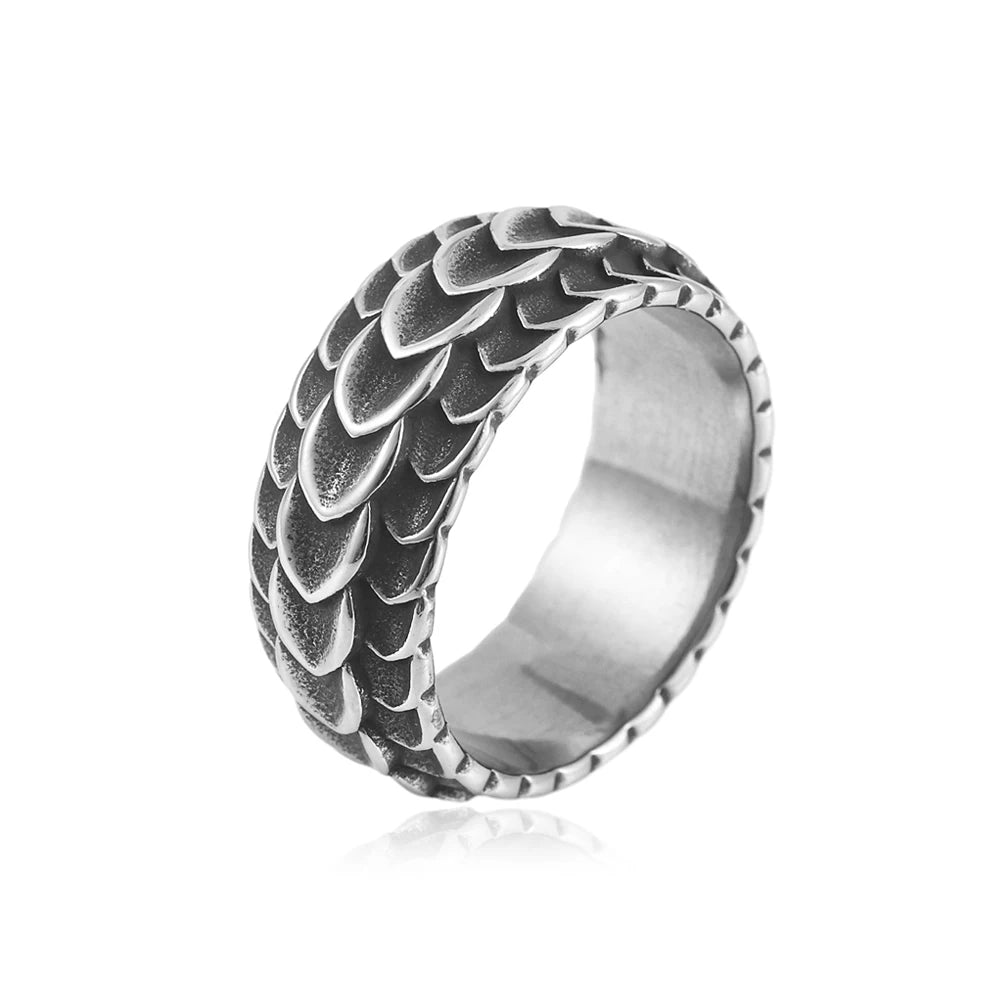 Korean Version Of Simple Ring Men Women Punk Hip Hop Stainless Steel Biker Men Ring Fashion Simple Jewelry Gift Wholesale