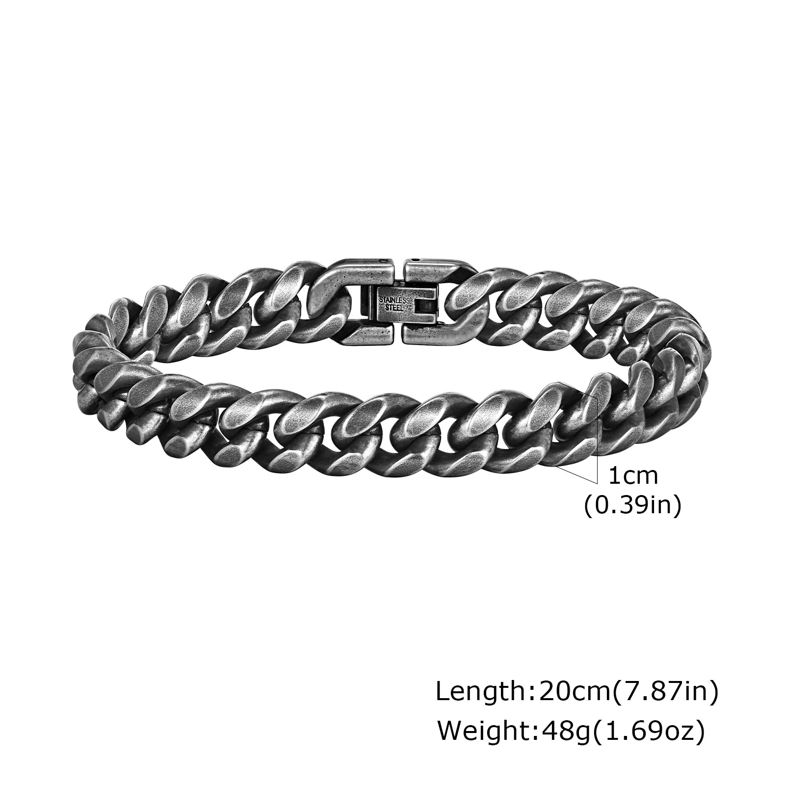 Byzantine Chain Bracelet — Stainless Steel