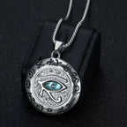 Eye of Horus Stainless Steel Pendant Necklace