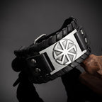 2025 Totem Design Nordic Lucky Compass Bracelet Viking Men's Bracelet New Trendy Fashion Leather Woven Accessories