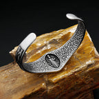 Cross Saint Benedict Steel Bracelet CSPB Bangles