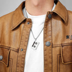 Music Player Tape Stainless Steel Jewelry Men Simple Necklace With Pendant For Male Women PunkHip Hop Accessories Gift Wholesale