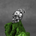 Gothic Skeleton Stainless Steel Pendant Necklace