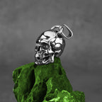 Gothic Skeleton Stainless Steel Pendant Necklace