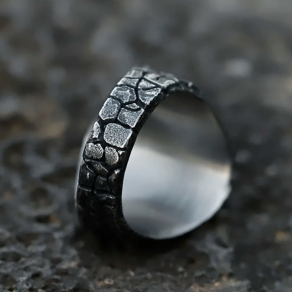 2023 Men's 316L stainless steel ring biker Retro cross skull Ring For Men fashion Chic Fancy Halloween Jewelry free