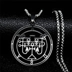 Lilith Demon Seal Necklace — Silver