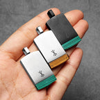 Arrow Tag Pendant Necklace — Stainless Steel