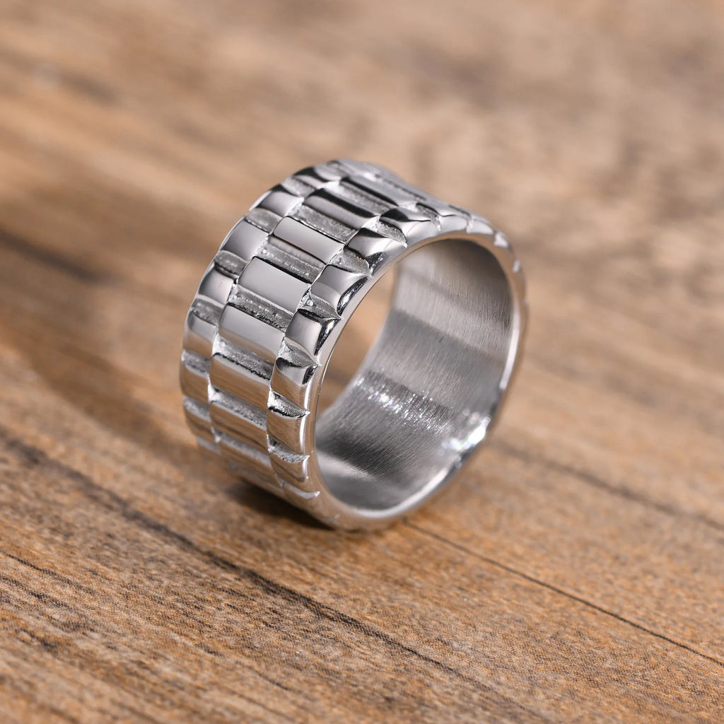11mm Watch Band Ring — Gold