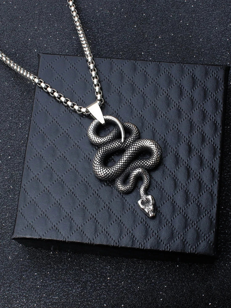 Snake Steel Chain European American Wind