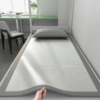 Summer Ice Silk Cooling Pad Breathable Jacquard Mattress Cover with Nonwoven Surface for College Student Dorm Bedroom