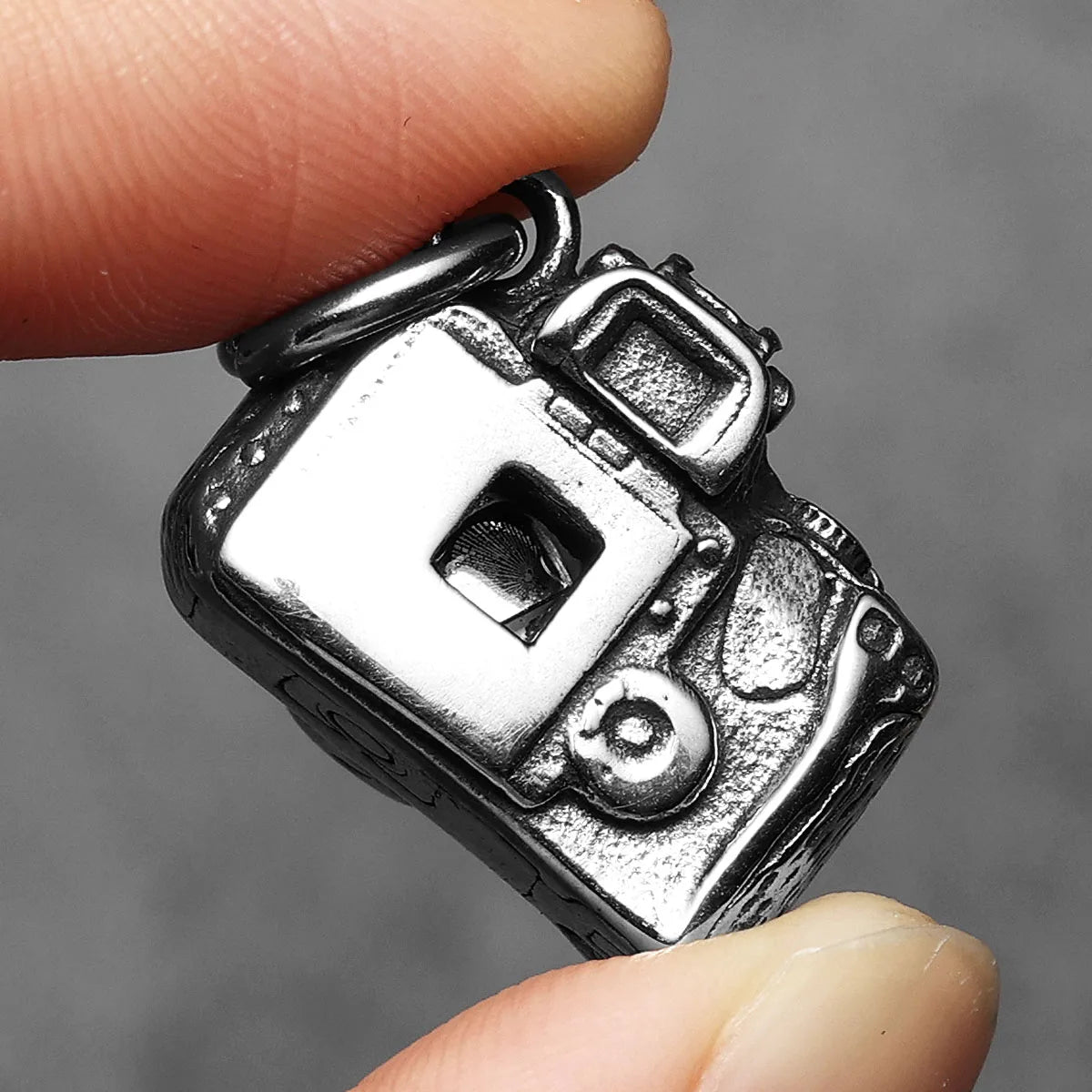 Retro Camera Men Necklaces With Pendant Stainless Steel Unique Jewelry For Male Women Punk Hip Hop Accessories Gifts Wholesale