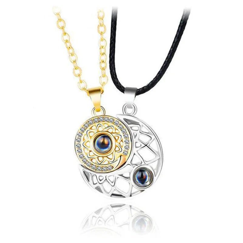 Magnetic Heart Pendant Necklace