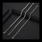 Minimal Steel Bracelet — Stainless Steel