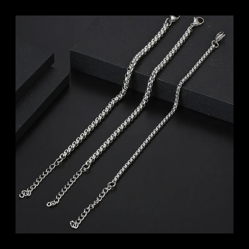 Minimal Steel Bracelet — Stainless Steel