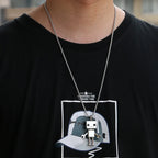 Robot Pendant Necklace with Adjustable Limbs — Street Dance