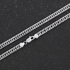 Hot fine Width 6MM chain 925 Sterling Silver Necklaces for Women Men Charm fashion Jewelry wedding Party Holiday gift