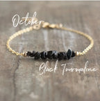 Black Tourmaline Empath Protection Bracelet for Women