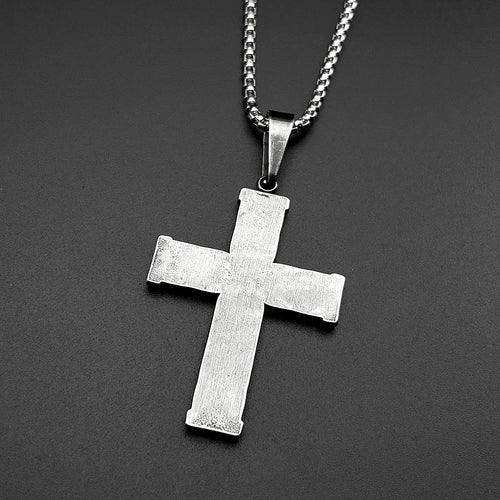Cross Jesus Christ Gold Pendant Christian Faith