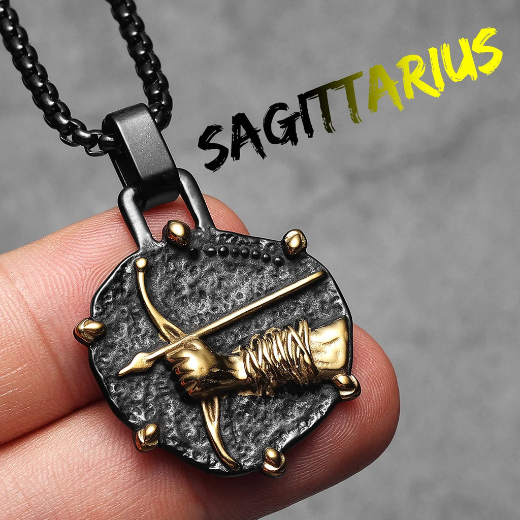 Constellation Pendant Necklace — Stainless Steel