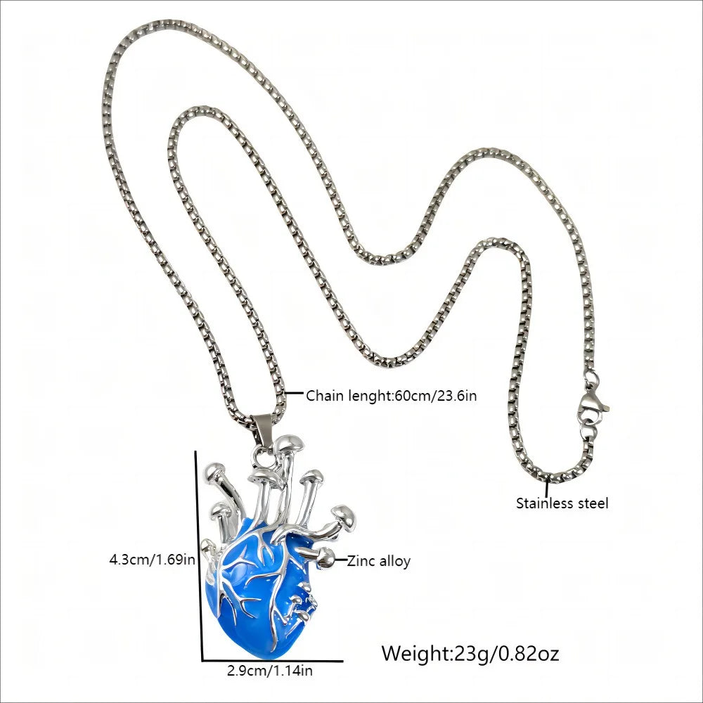 Heart Locket Pendant Necklace
